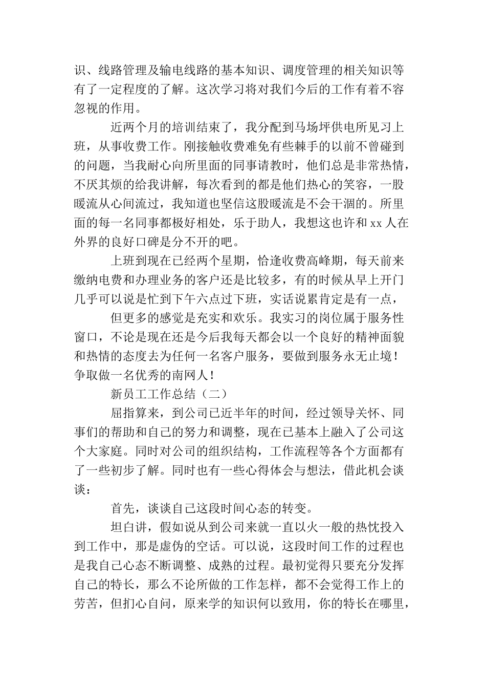 新业务员工作总结_第2页