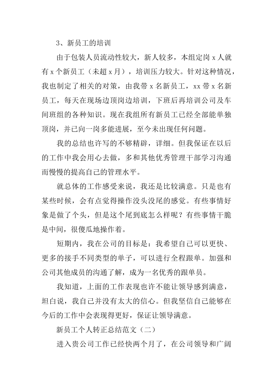 新员工个人转正总结范文_第3页