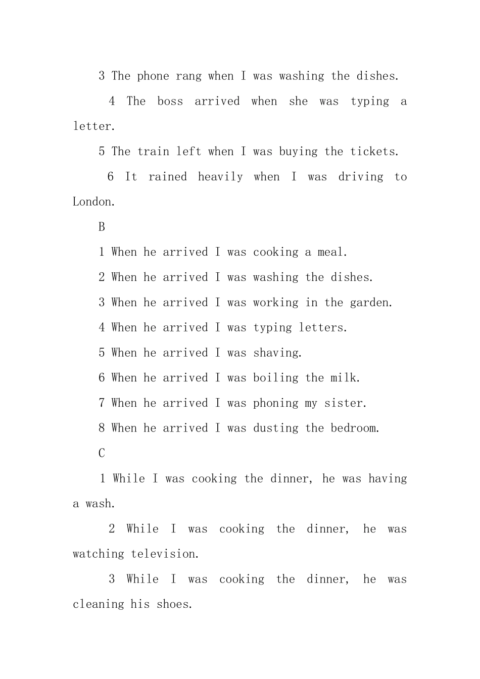 新概念英语第一册课后答案Lesson115120_第3页