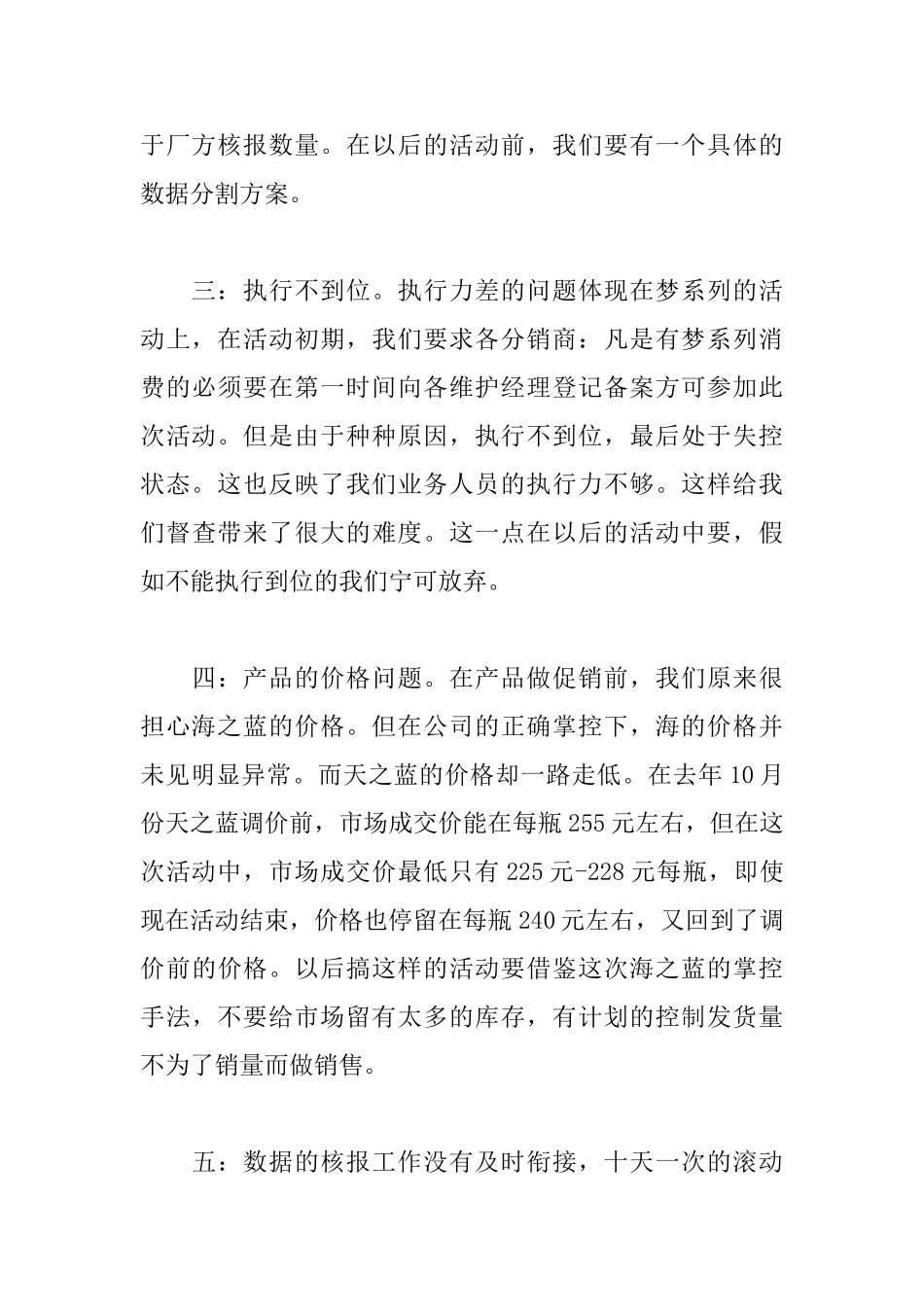 春节促销活动总结范文_第3页