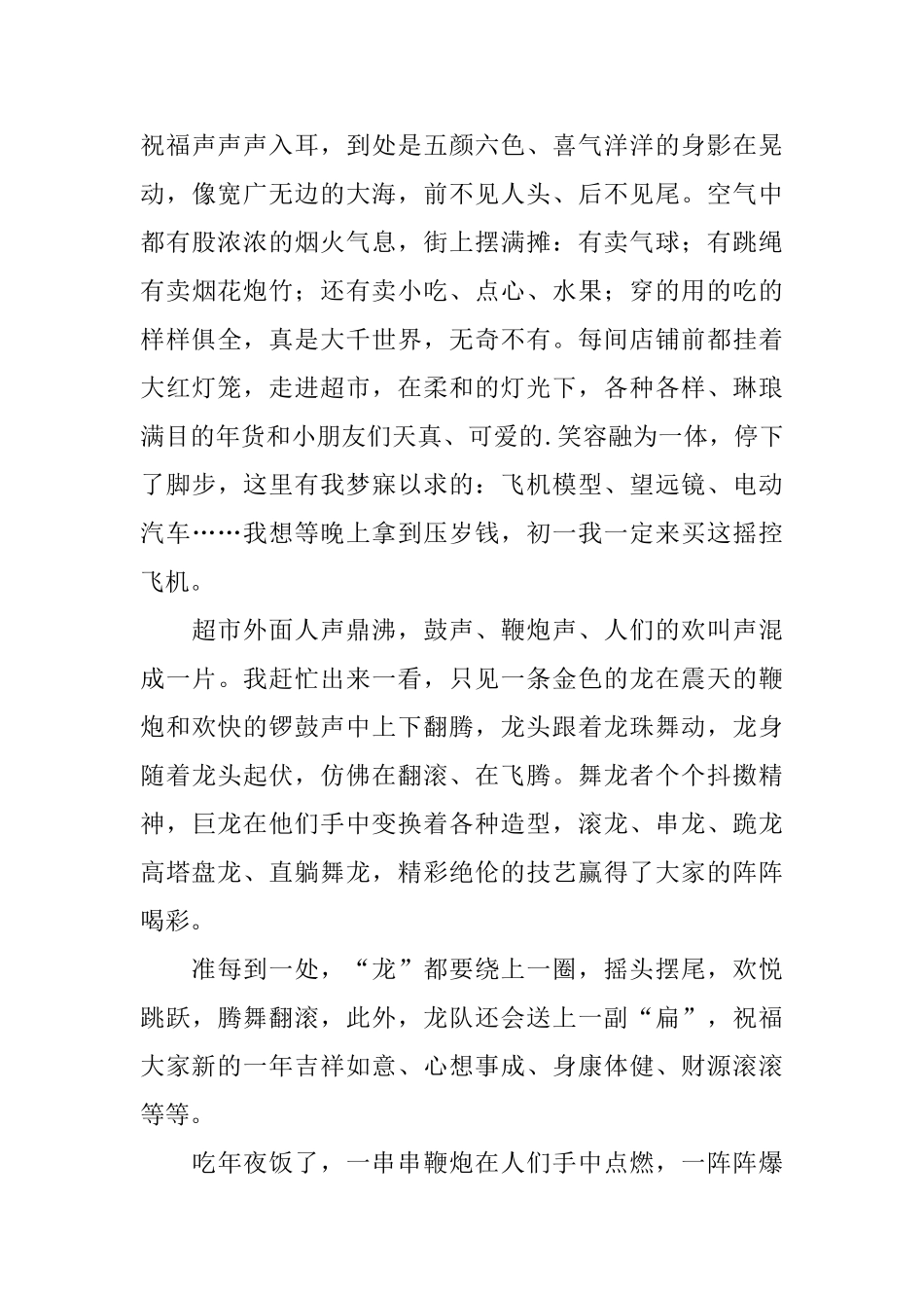 春节见闻日记800字5篇_第3页