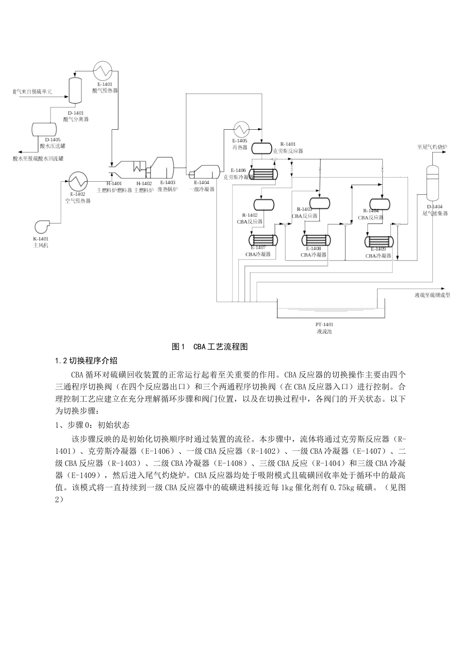 CBA硫磺回收装置在低负荷下的运行分析研究 化学工程与工艺专业_第2页