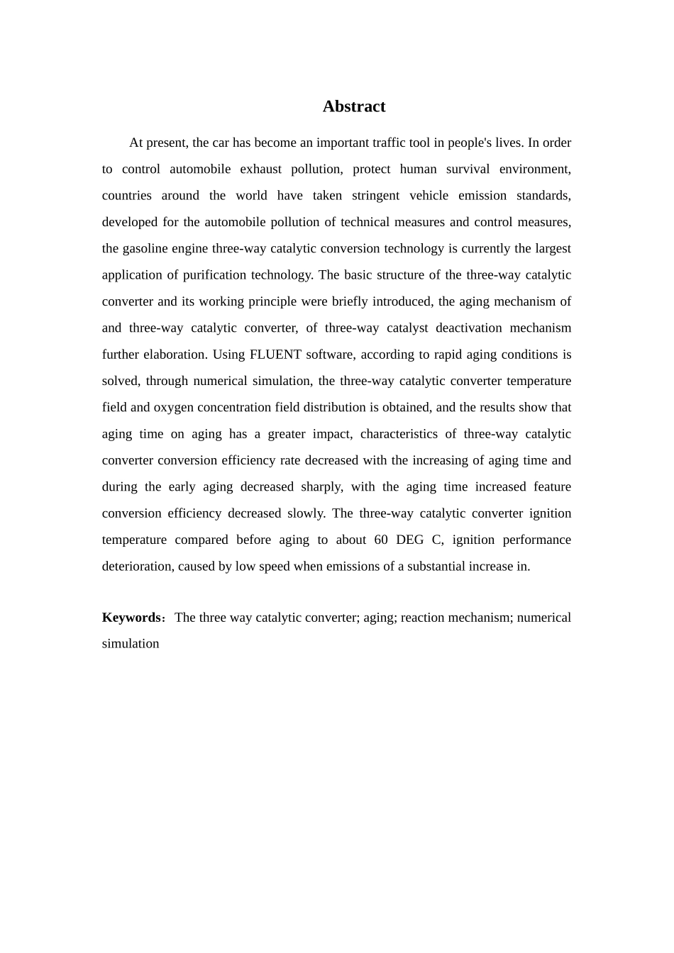 TWC老化特性数值仿真及优化研究分析研究  通信工程管理专业_第2页