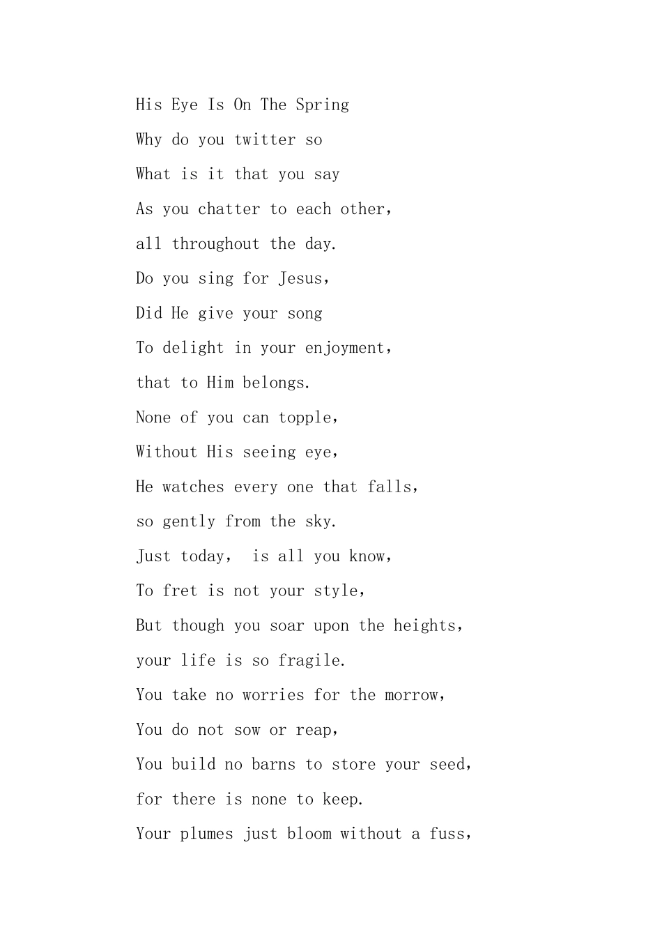 有关英语版诗歌阅读三篇_第3页