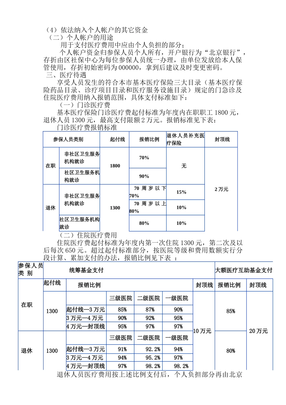 朝阳区公费医疗制度改革政策_第2页