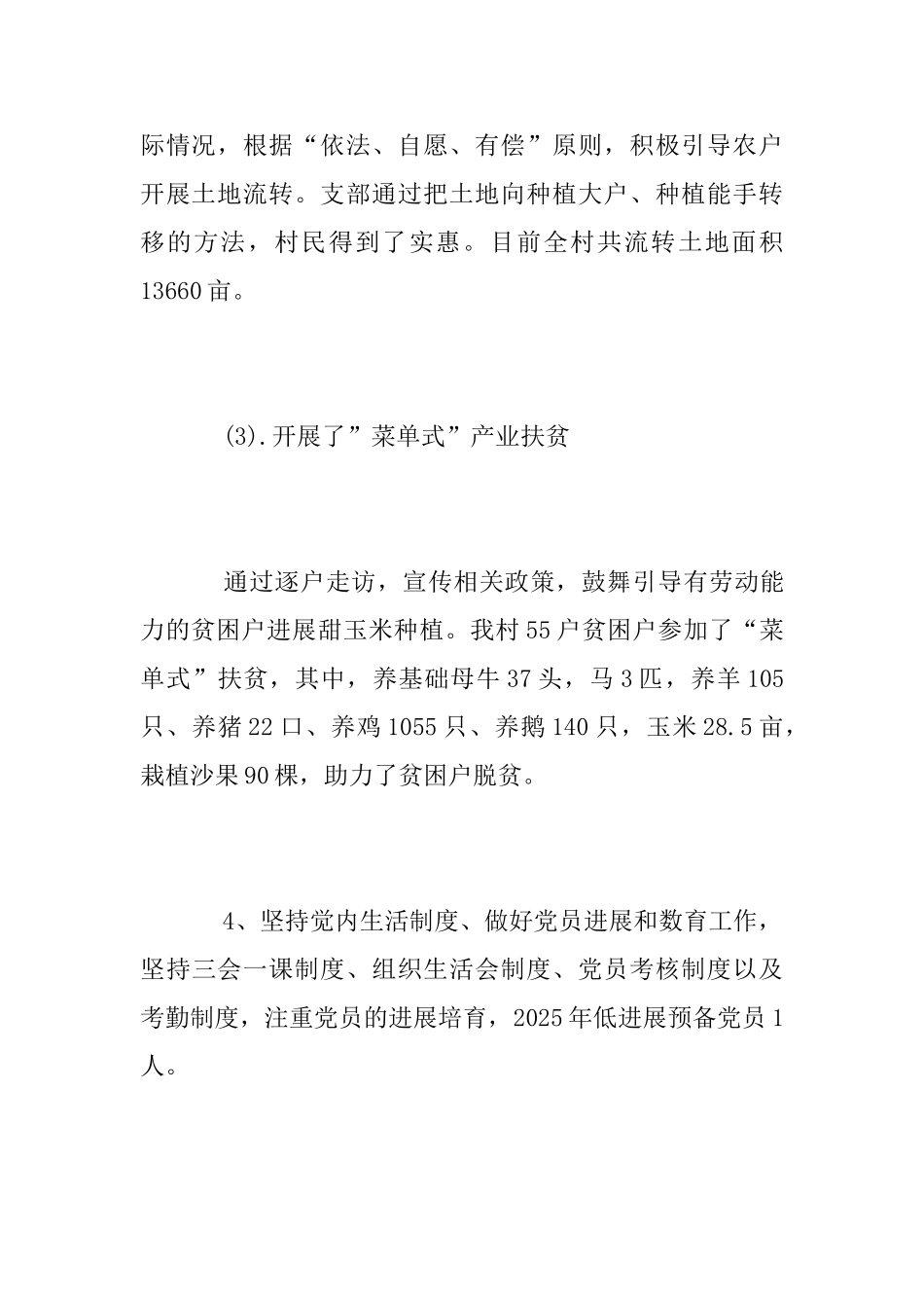 村2025年度党建工作总结范文_第3页
