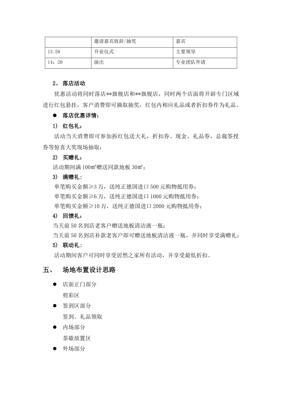 某进口品牌旗舰店开业策划案_第2页