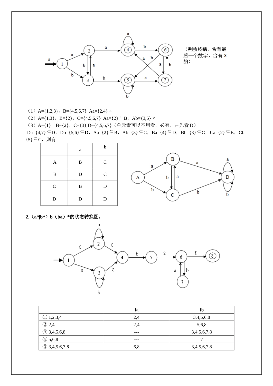 《编译原理》课程期末复习资料汇总_第2页