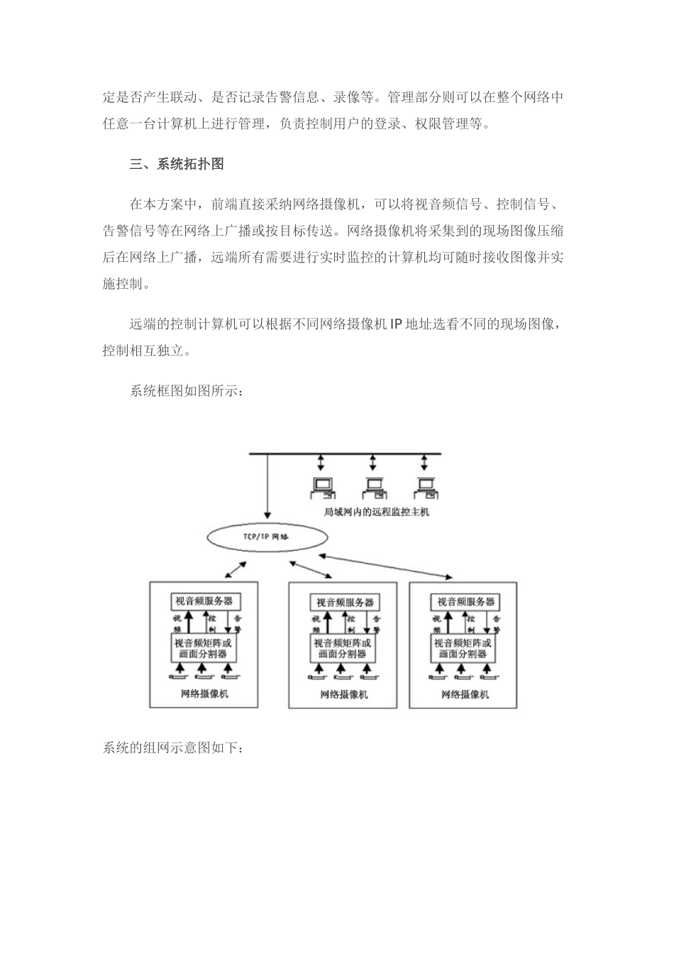 校园分散式远程监控系统解决方案_第2页