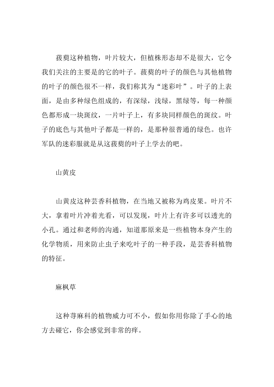 植物考察报告_第3页