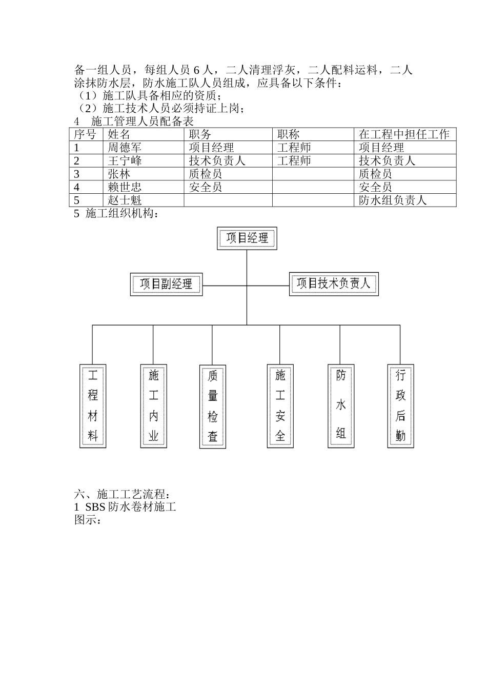 楼地下室SBS防水层施工方案_第3页