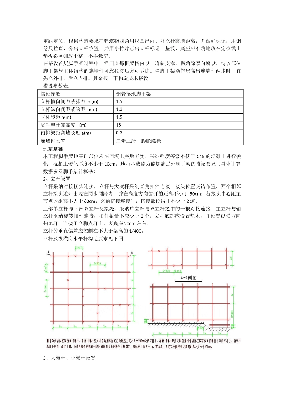 楼脚手架专项施工方案_第2页