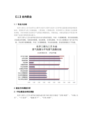 《高校专业年度报告》化学工程与工艺图片版