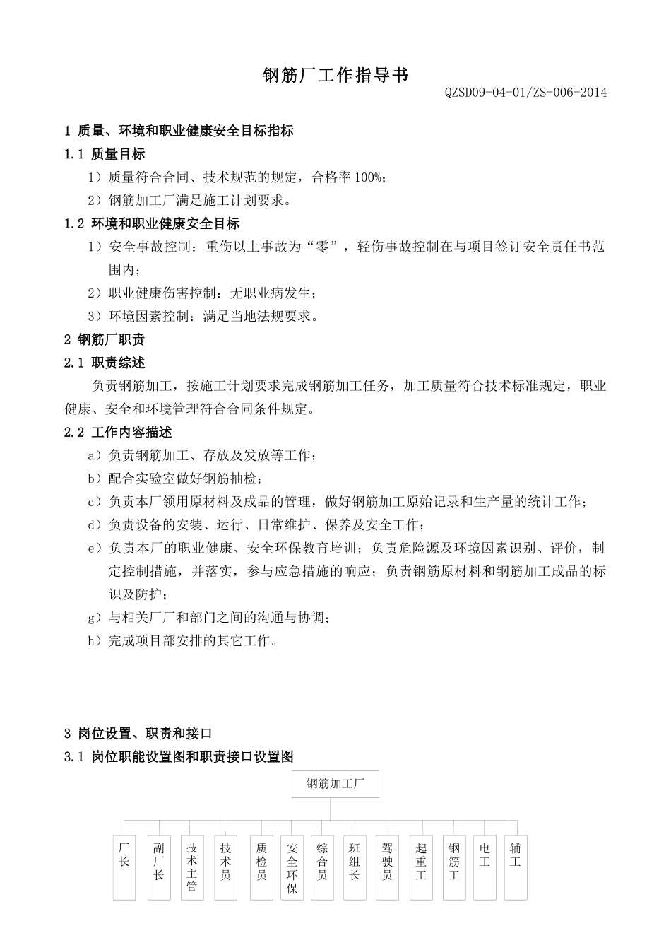 水利水电项目厂队工作指导书范本_第2页