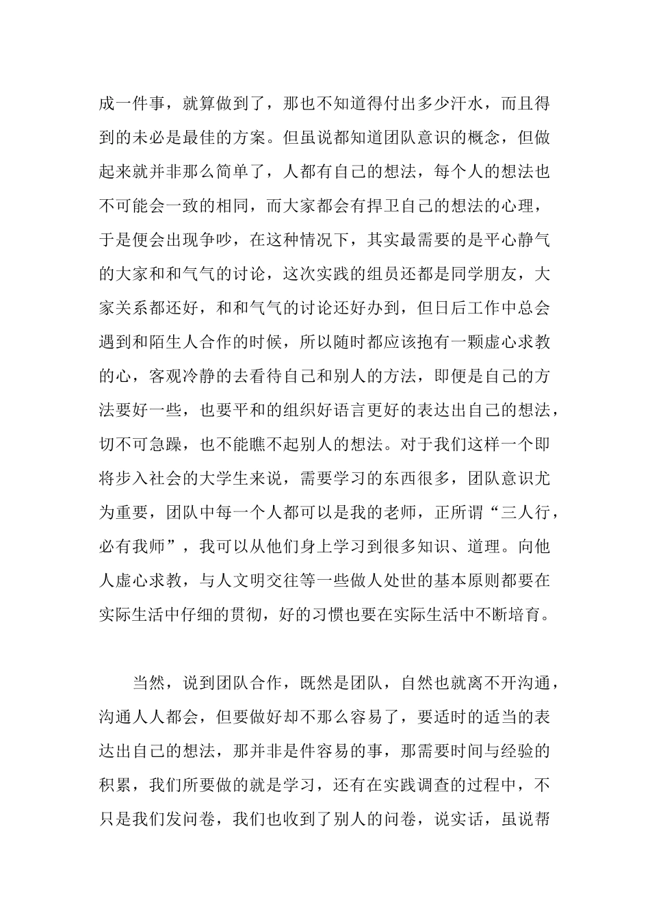 毛概社会实践报告范文2025_第3页