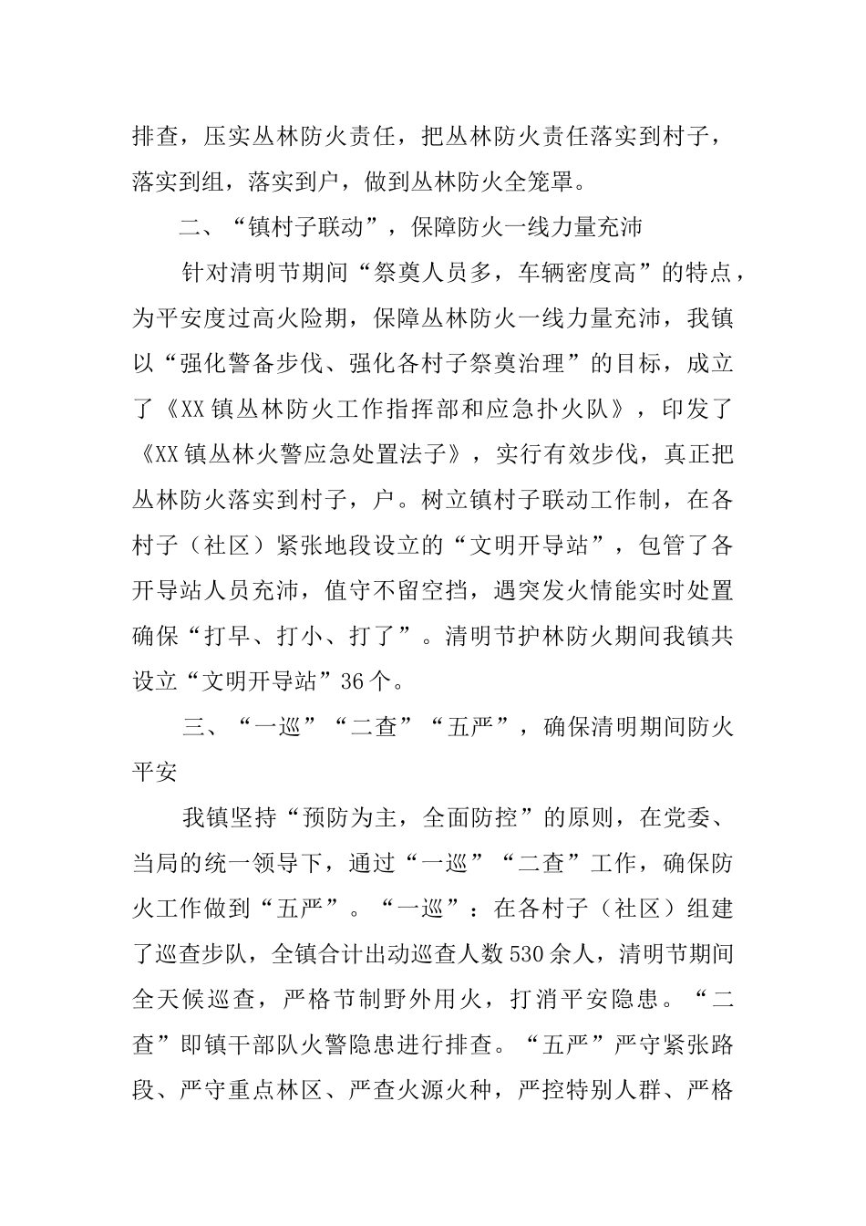 清明丛林防火工作总结范文_第2页
