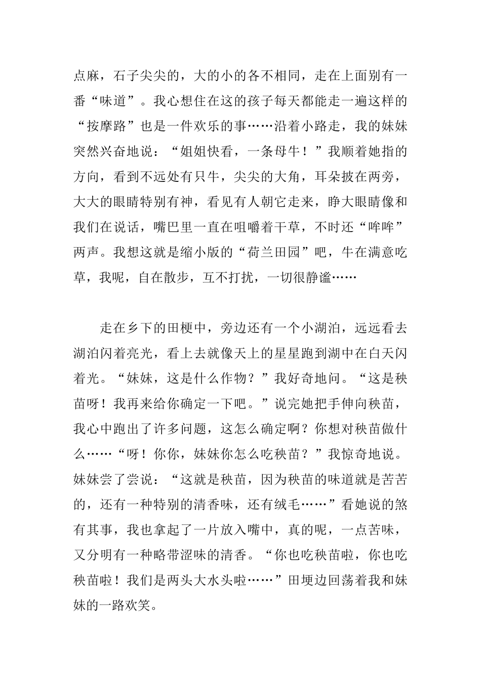 清明节踏青的初二周记500字_第3页