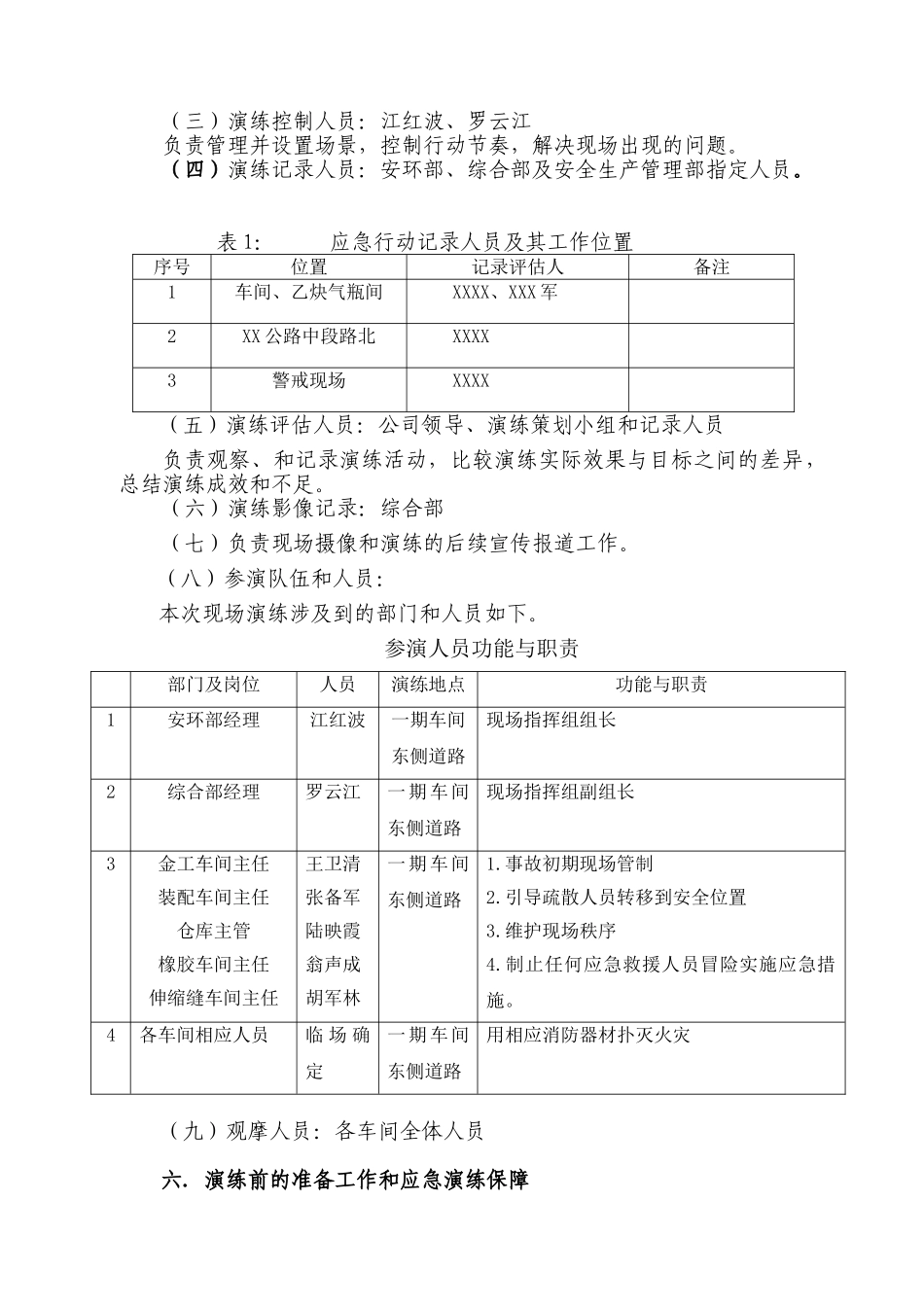 火灾事故演练方案_第3页