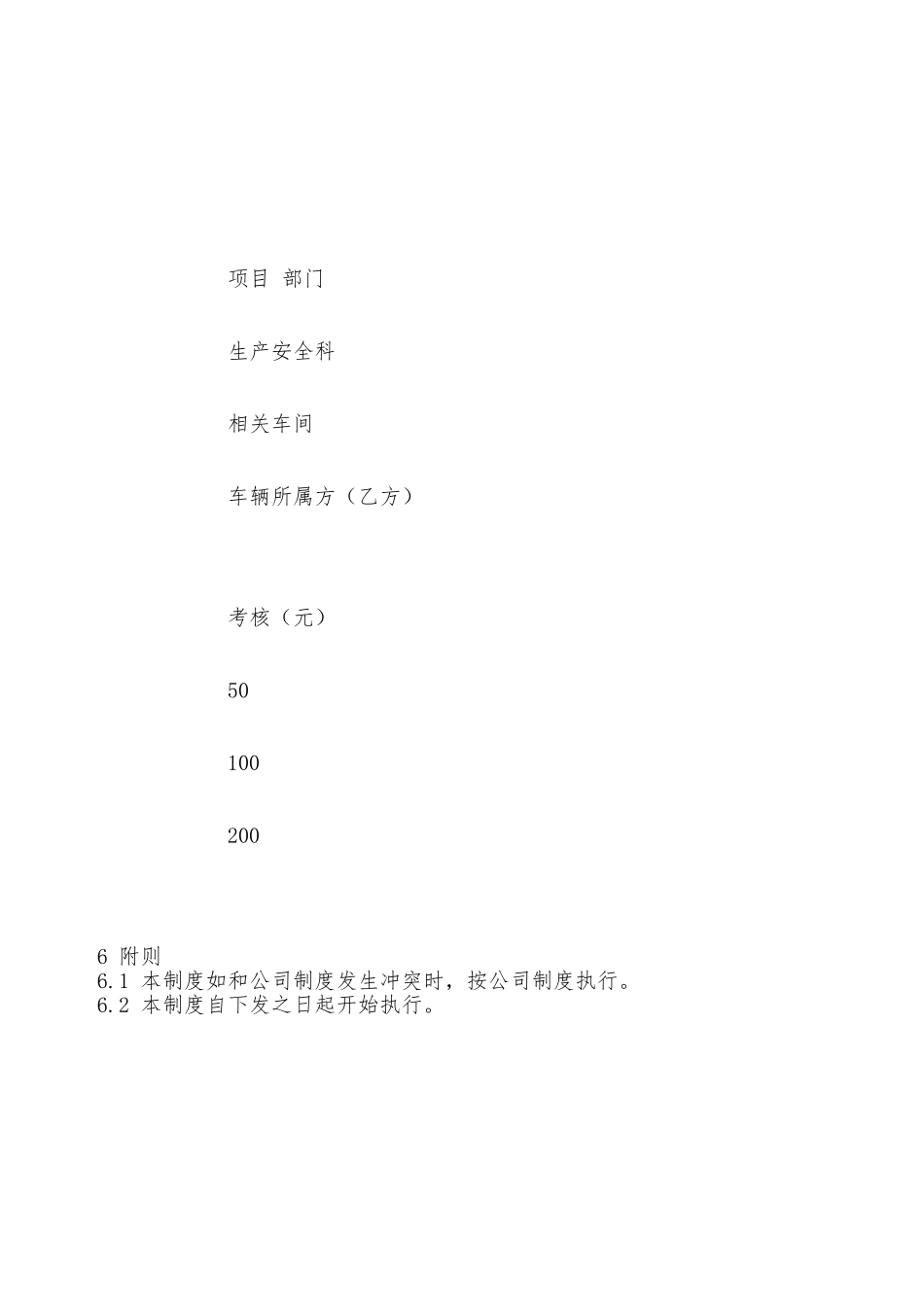 焦化厂运输车辆管理制度——精品资料_第2页