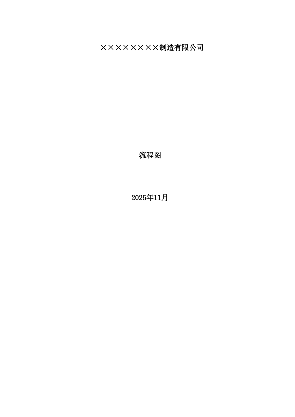 生产制造公司各部门业务流程图汇总_第1页