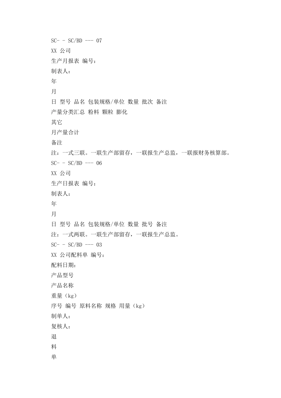 生产计划主管岗位职责_第3页