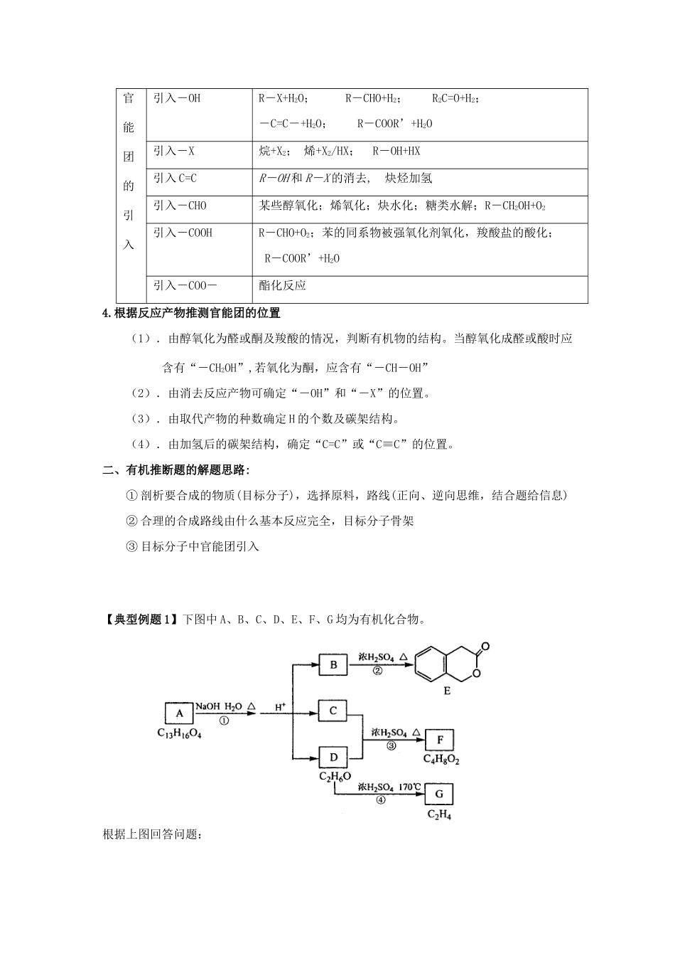 河南省商丘市高考化学第二轮复习 专题十六 有机化学基础（二）教学案-人教版高三全册化学教学案_第3页