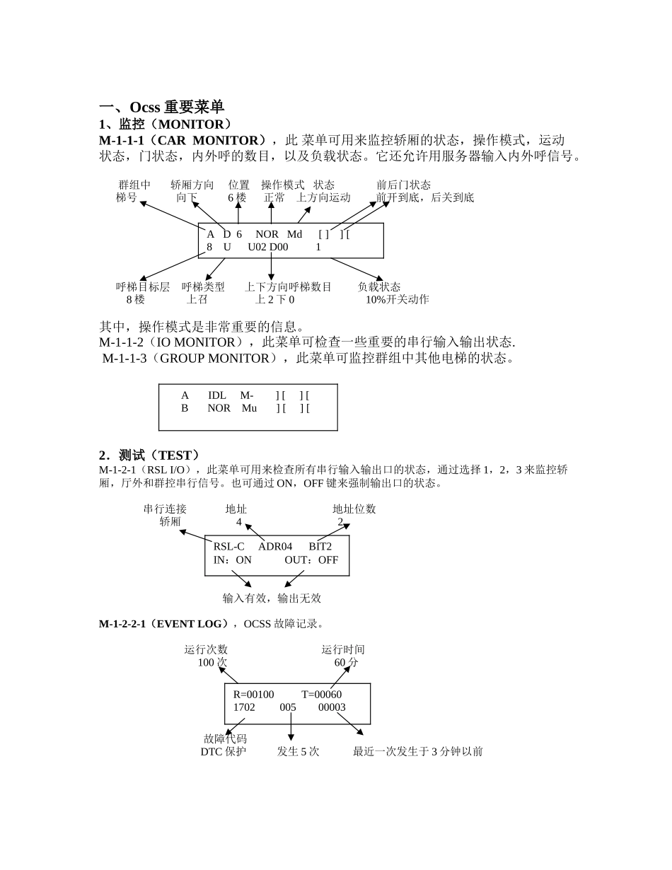 电梯常见错误代码及常规维护_第3页