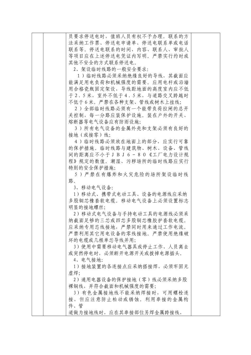 电气安全检查表_第2页