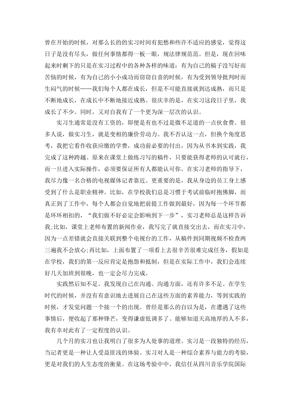 电视台实习个人总结报告_第3页