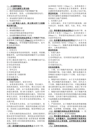 病理生理学机制总结