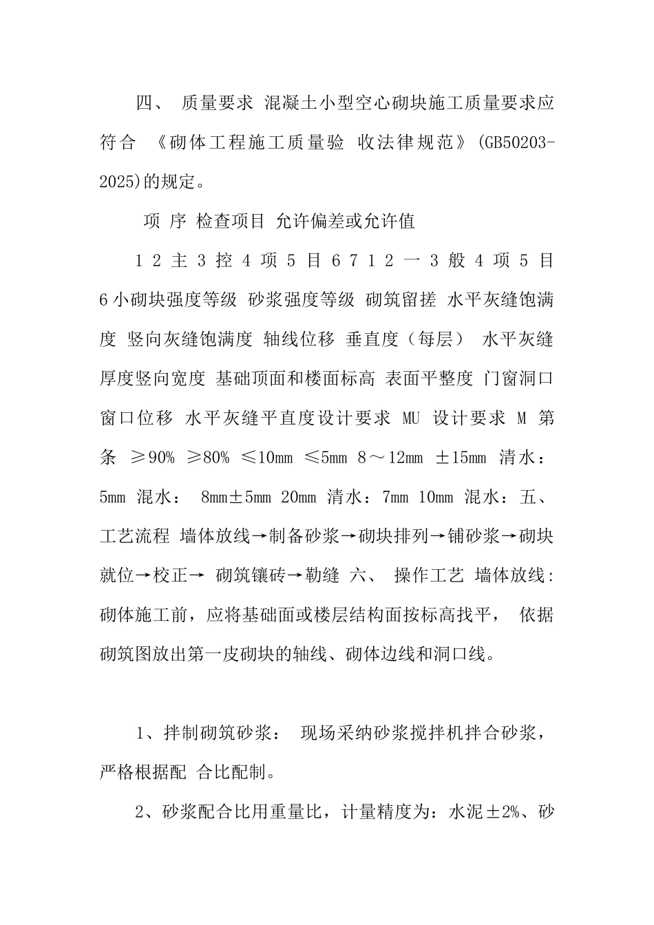 砌块砌筑工程施工方案_第2页