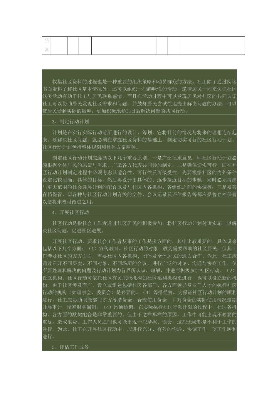 社区社会工作的一般过程_第3页