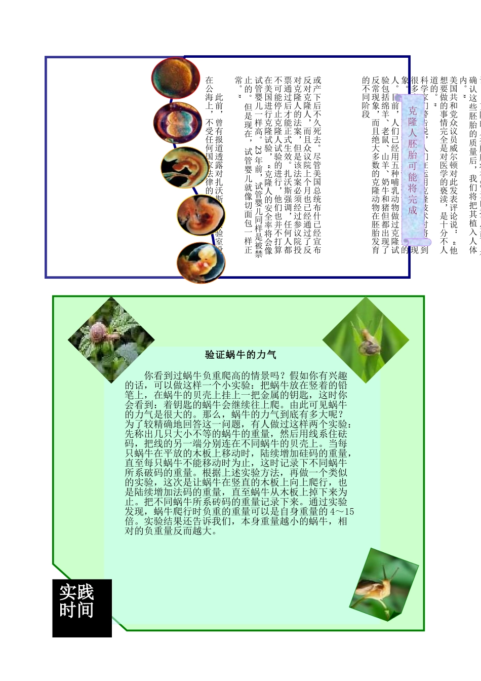 科技探索小报电子报手抄报黑板报模板_第2页