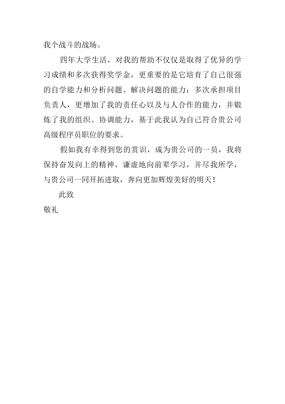 竞选部门副经理的个人自荐书模板_第2页