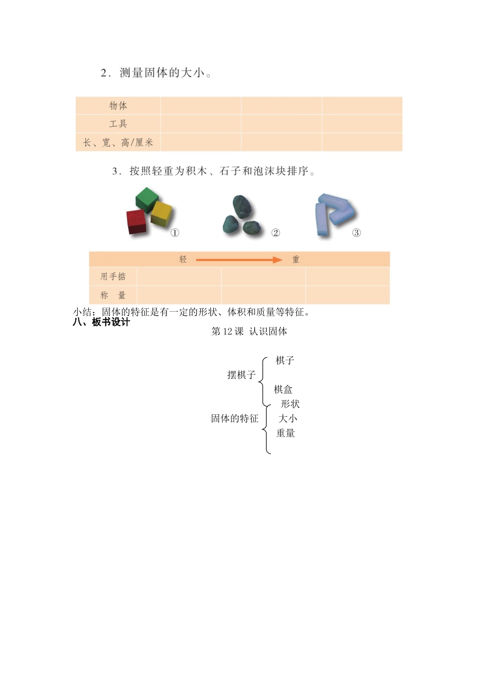 第12课《认识固体》教案教学设计_第3页