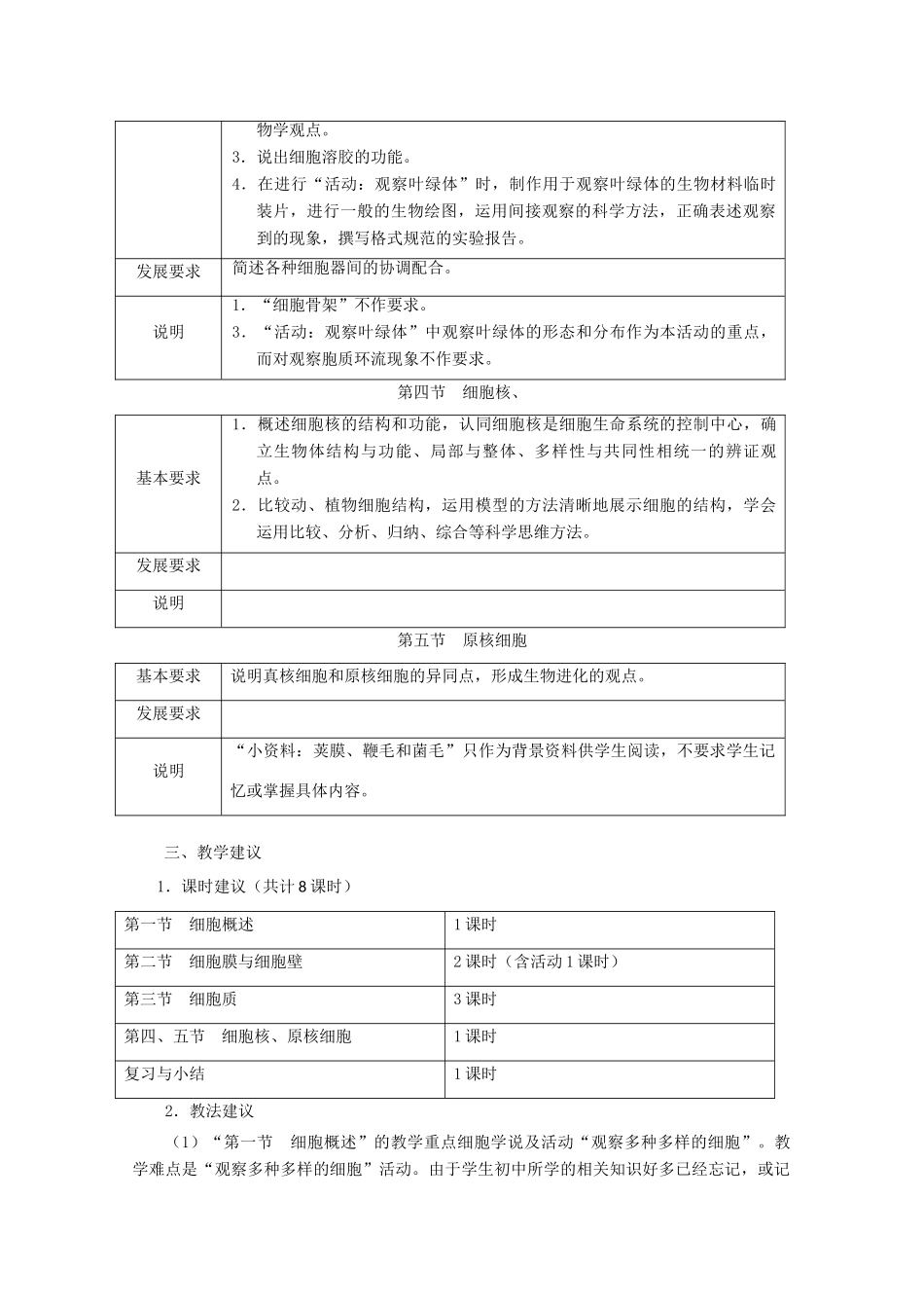 浙江省普通高中2012年高中生物 第二章 细胞的结构同步教案 浙科版必修1_第2页