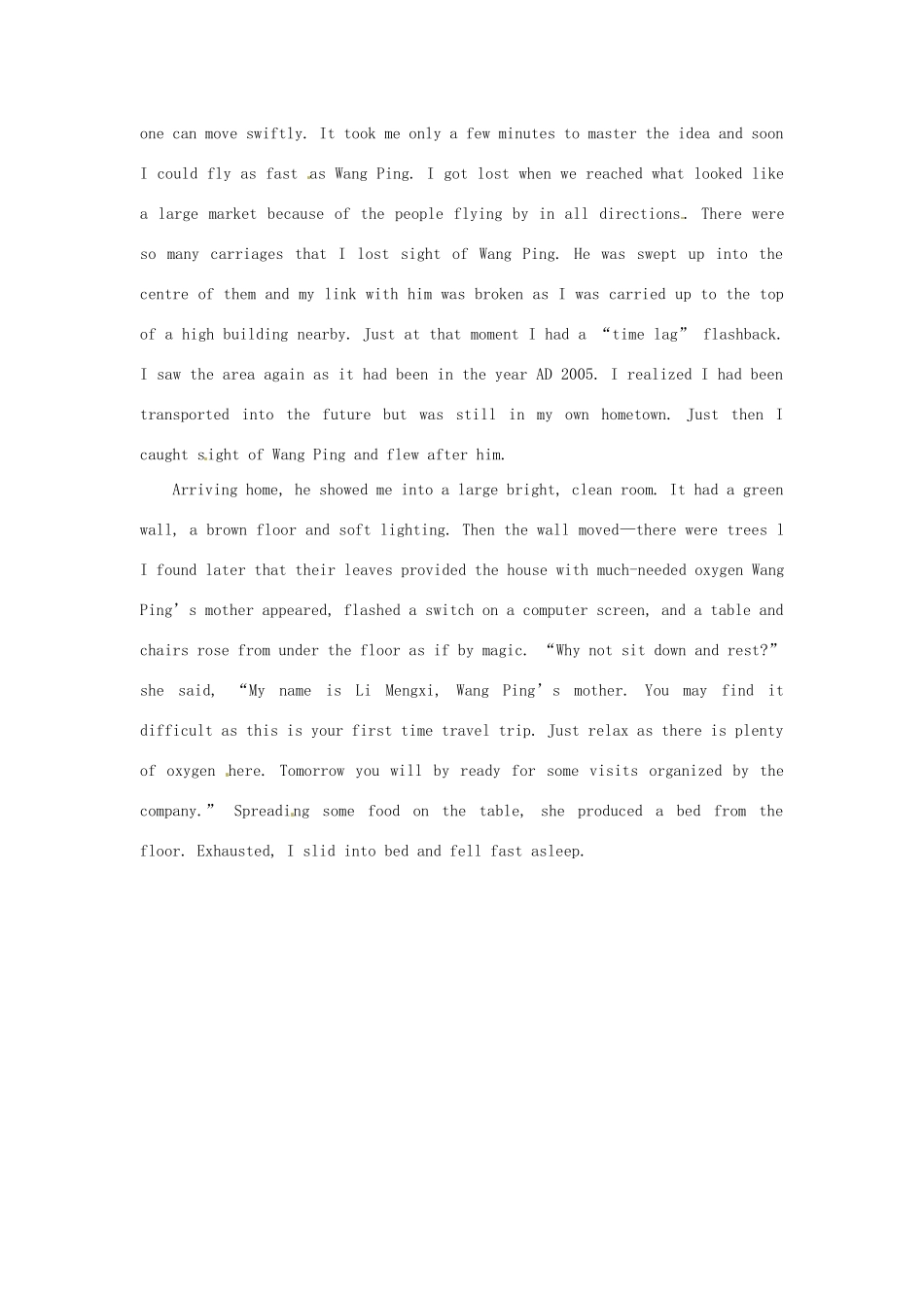 浙江省诸暨市草塔中学高中英语 Unit 3 Life in the future Life in the Future素材 新人教版必修5_第2页