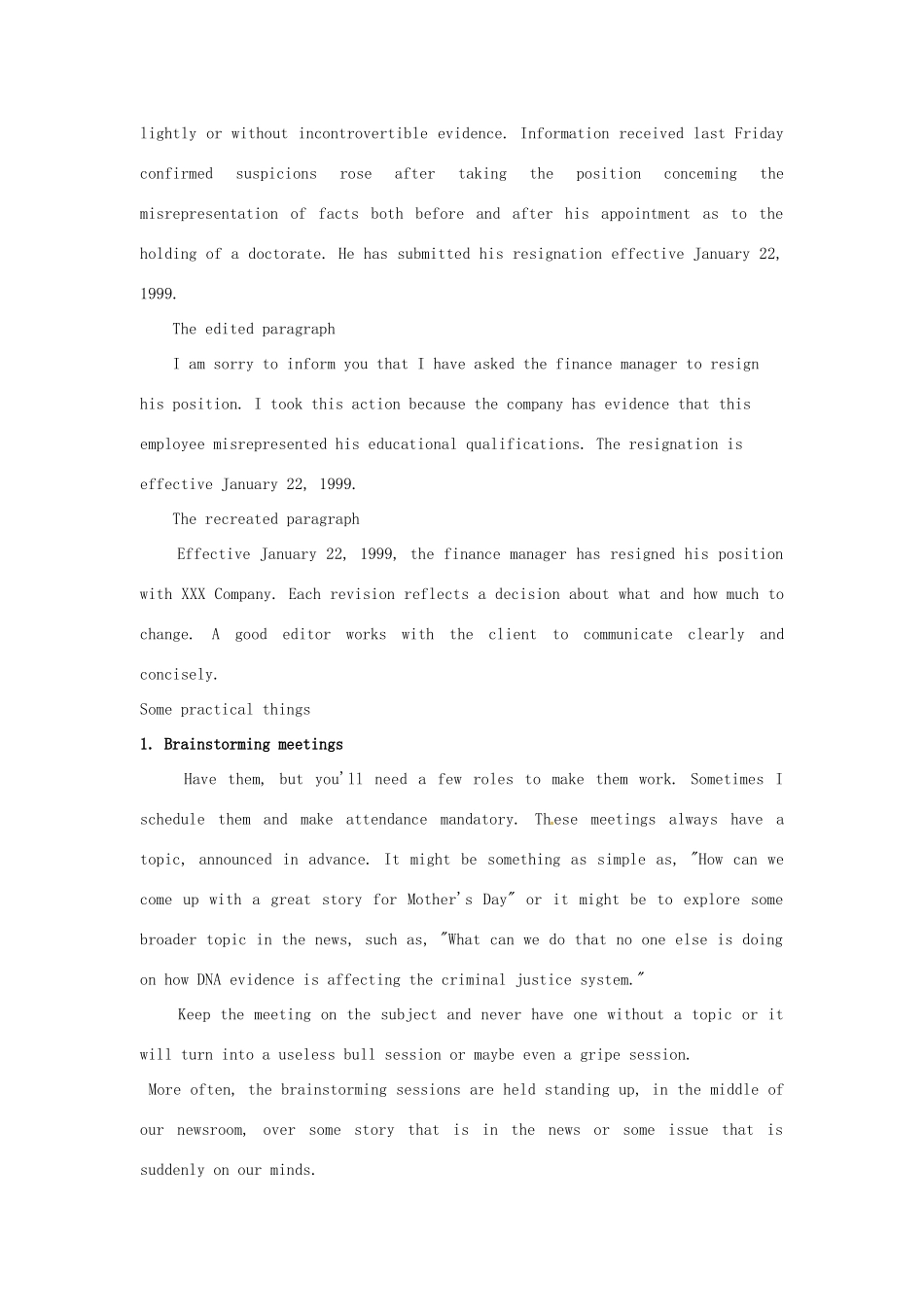 浙江省诸暨市草塔中学高中英语 Unit 4 Making the news What Does An Editor Do素材 新人教版必修5_第2页