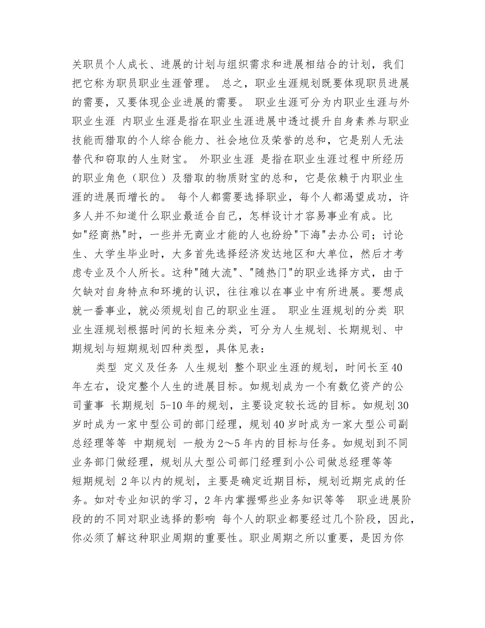 经理人职业生涯规划设计实务_第2页
