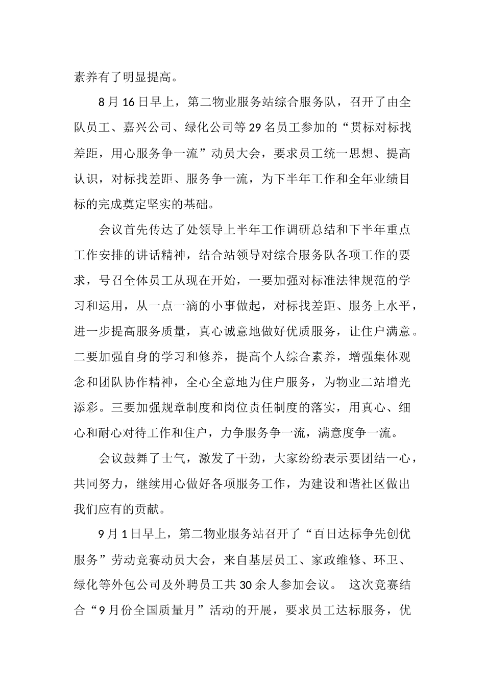 综合服务队2025年工作总结_第3页