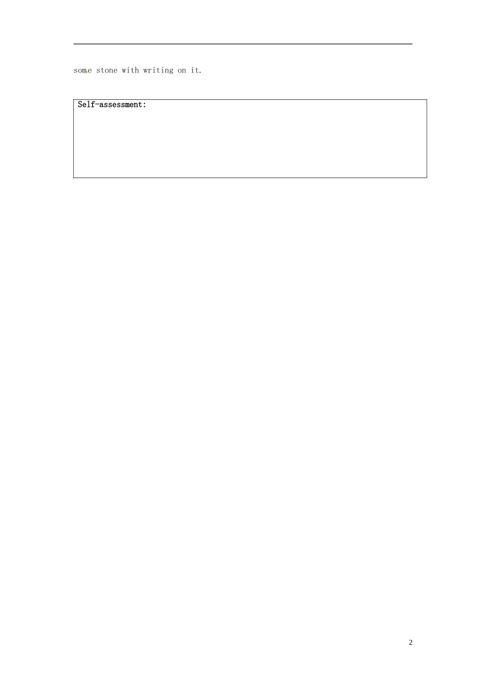 湖南省隆回县第二中学高中英语 模块三 Unit3 Period 3 reading导学案 新人教版必修3_第2页