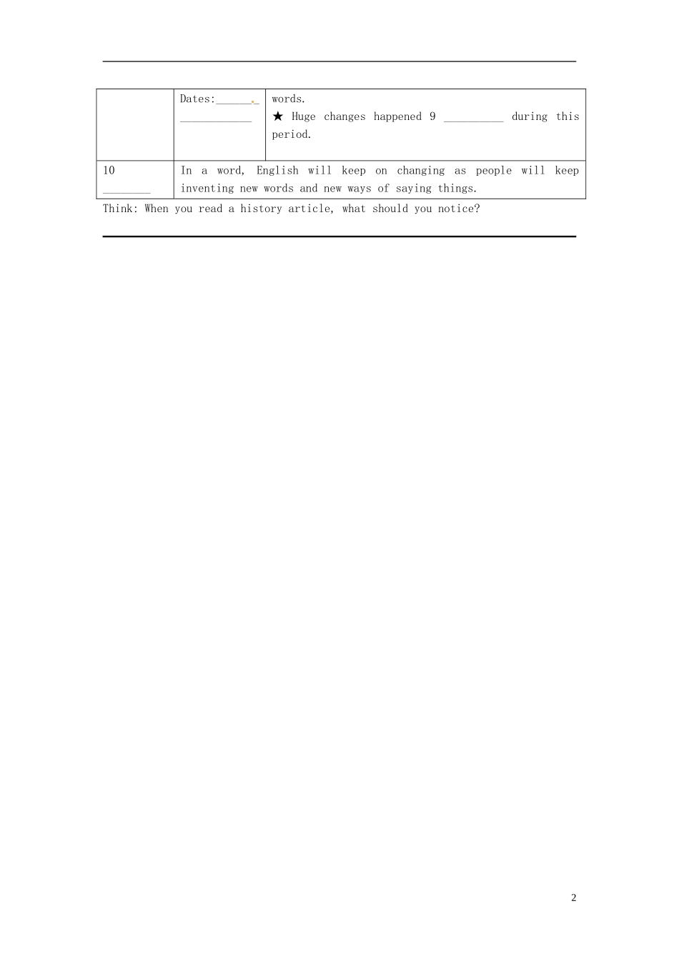 湖南省芷江县第一中学高中英语 Unit+2+Language导学案 译林牛津版必修3_第2页