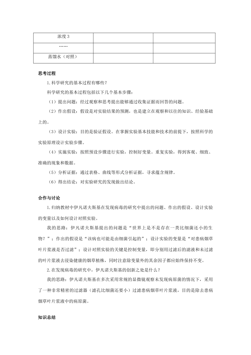 生物1.2《生物科学的学习过程》素材（苏教版必修3）_第3页