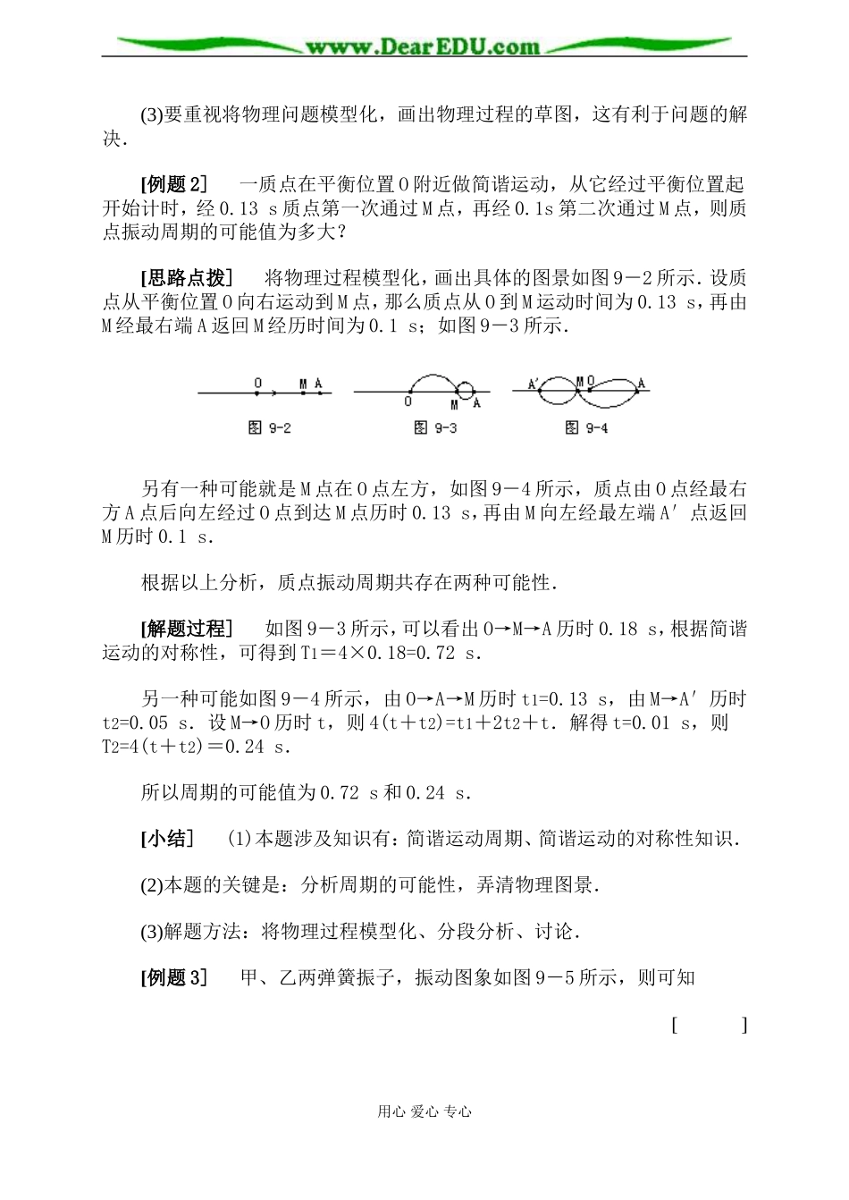 简谐运动·典型例题精析_第2页