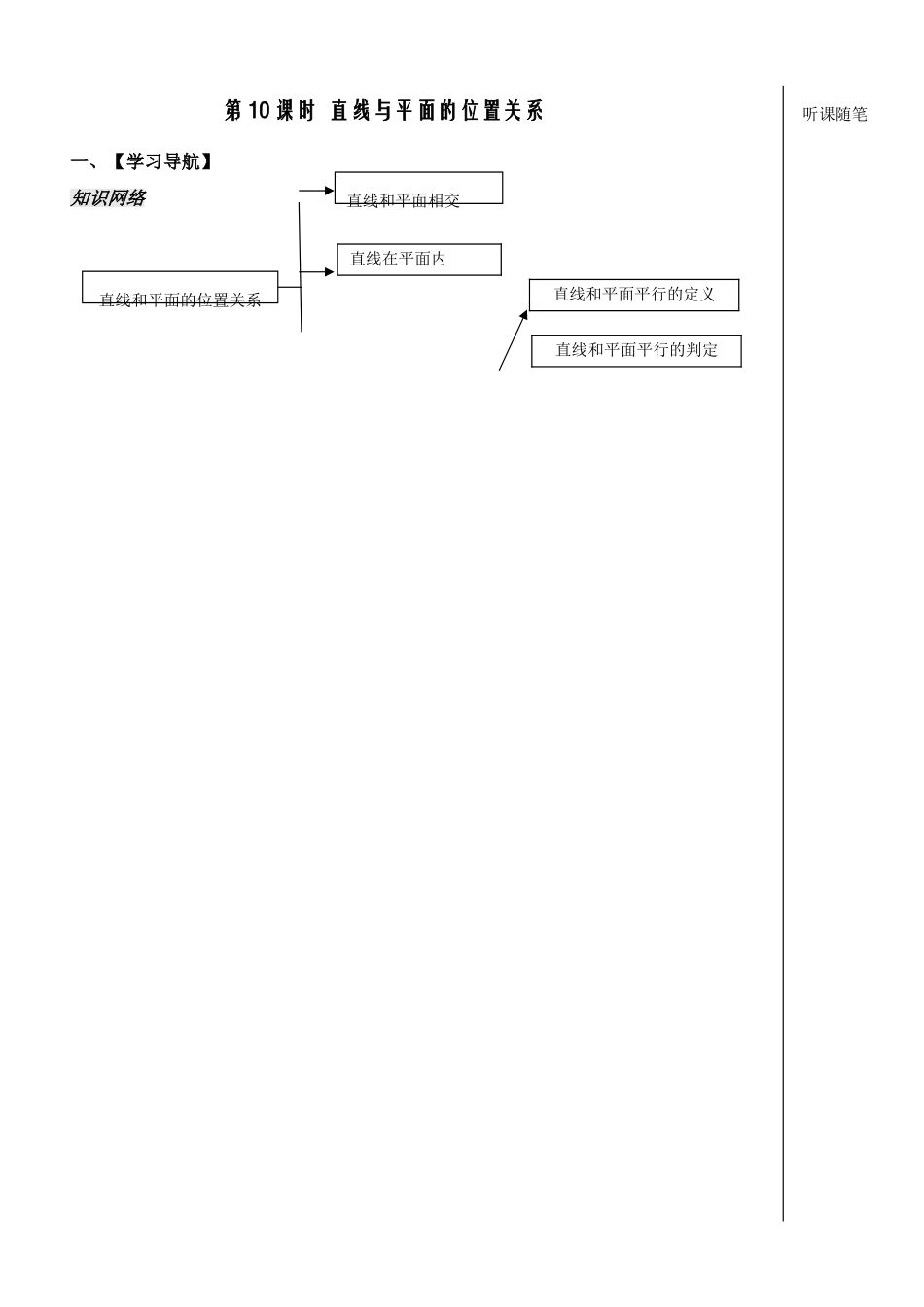 立体几何第10课时_第1页