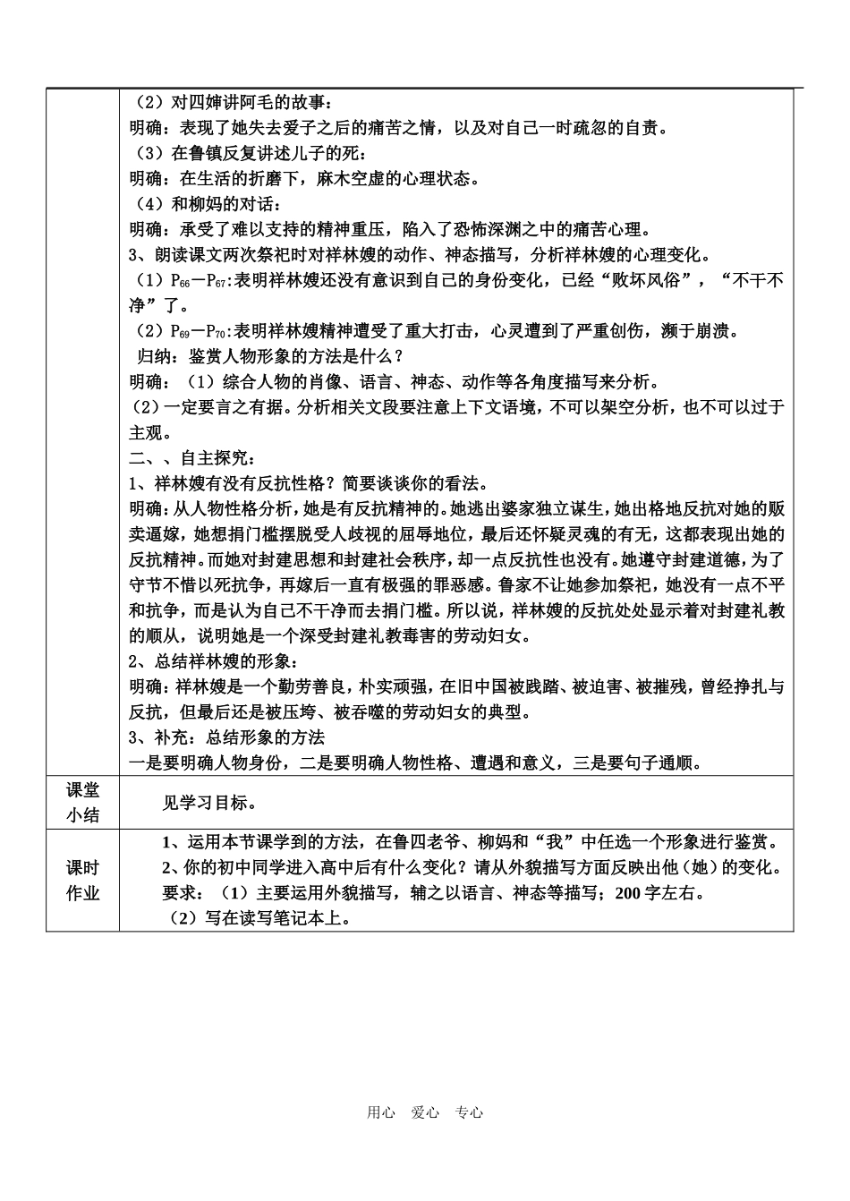 祝福第二课时答案_第2页