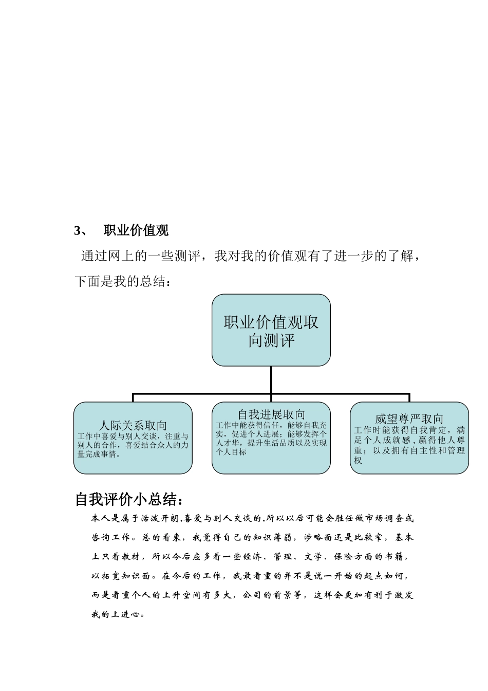职业生涯规划书_第3页