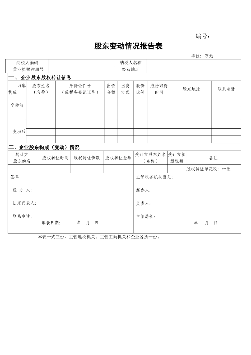 股权变动情况_第1页
