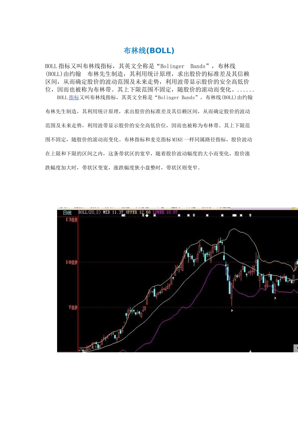 股票分析之BOLL分析法_第1页
