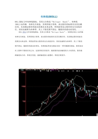 股票分析之BOLL分析法